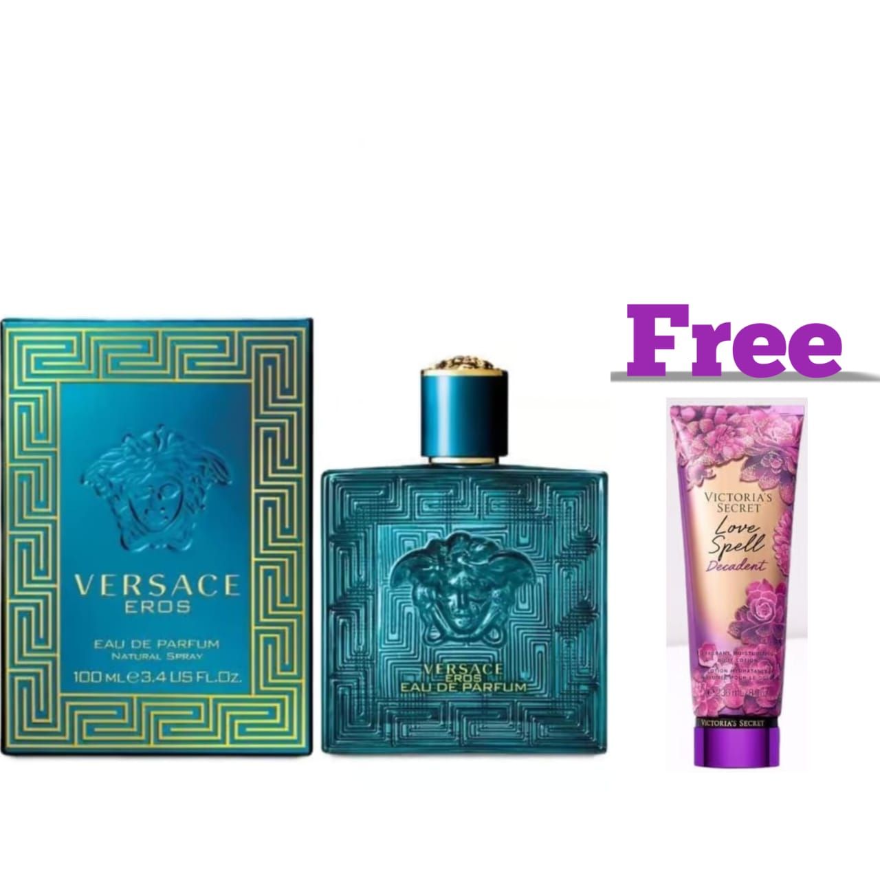 Versace Eros Eau De Parfum 100ml, Men's Perfume, Woody Oriental Fragrance
