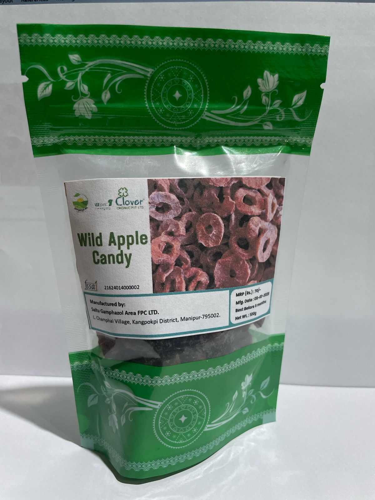 Wild Apple Candy - 100g - Saltu Gamphazol Area FPC LTD.