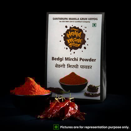 Handmade Masale Bedgi Mirchi Powder Online - Authentic Indian Spices Handmade Masale Bedgi Mirchi Powder Online - Authentic Indian Spices