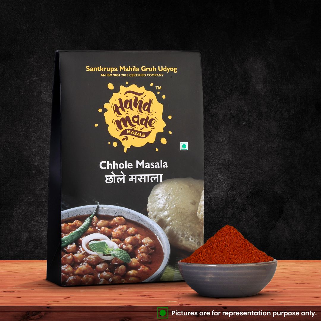 Handmade Masale Chole Masala - 100% Natural & Authentic Indian Spices