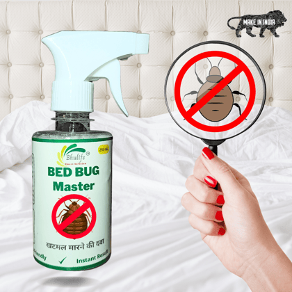 BHULIFE ECO FRIENDLY BED BUG SPRAY 250MLx1 | STRONG BEDBUG KILLER SPRAY NO CHEMICALS  (250 ml)