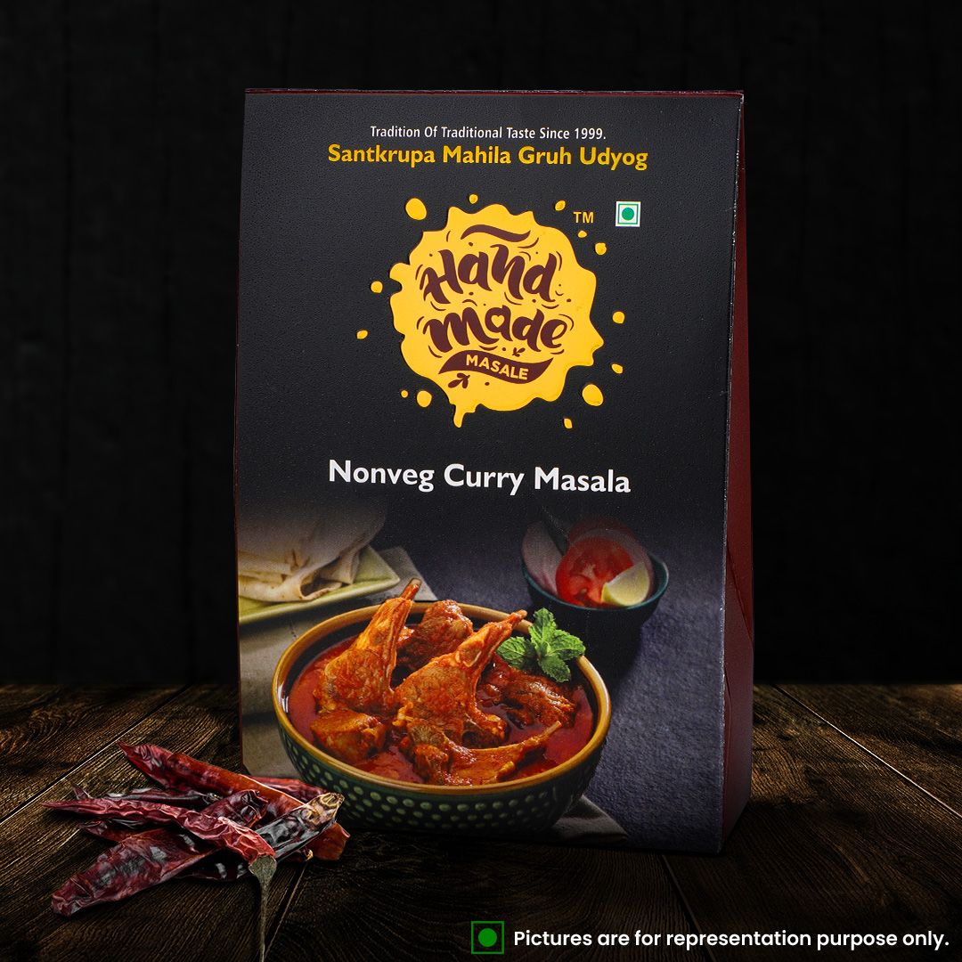 Handmade Masale Nonveg Curry Masala - 100% Natural and Authentic Indian Spices