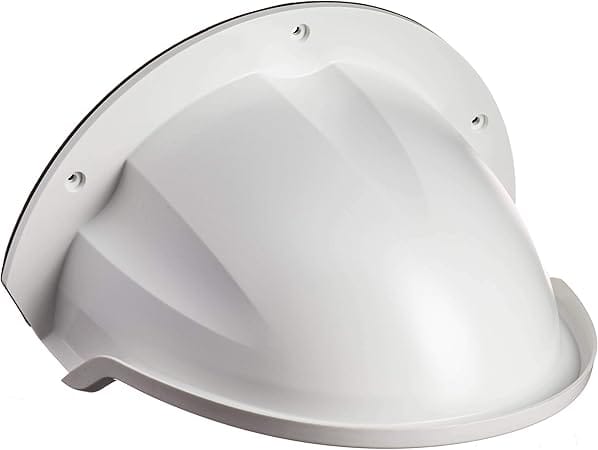 Universal CCTV Camera Sun Rain Shade Protection Cover for Outdoor | White 1Pcs Camera Housing