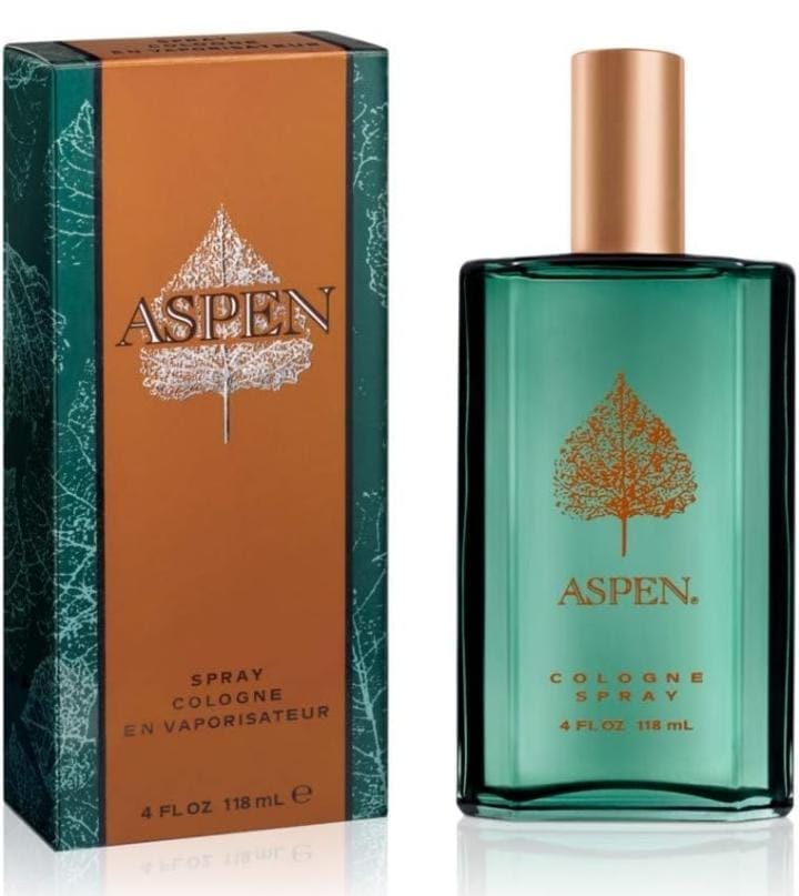 Aspen by Coty for Men Eau de Cologne 118ml  Fresh Woody Fragrance