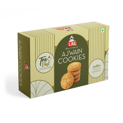 Lal SWEETS Ajwain Cookies - 400GM Lal SWEETS Ajwain Cookies - 400GM