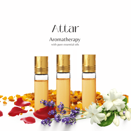 Non Alcoholic Jasmine Attar Aromatherapy Essential Oils Pure & Natural