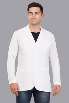 Male Doctor Coat || Unisex | Stylish, Comfortable | Full Sleeves | Ideal For Health care Professionals | Sizes S - XXL
