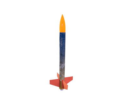 Model Rocket Kit ( Orange) for Adults and Kids with Parachute Recovery Model Rocket Kit ( Orange) for Adults and Kids with Parachute Recovery