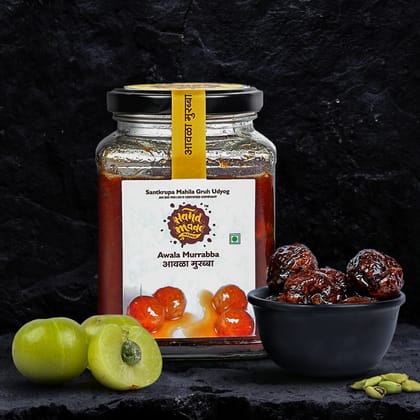 Handmade Masale Amla Murabba - स्वादिष्ट और सेहतमंद आंवला मुरब्बा Handmade Masale Amla Murabba - स्वादिष्ट और सेहतमंद आंवला मुरब्बा
