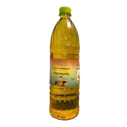 Lathur Jeevidam Cold Pressed Groundnut Oil - 1Ltr Lathur Jeevidam Cold Pressed Groundnut Oil - 1Ltr