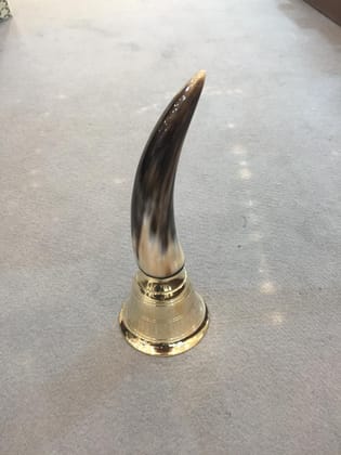 :Handcrafted  Horn Bell - Unique Home Decor & Gift