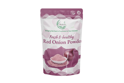 Malan Fresh & Healthy Red Onion Powder - 100% Natural, No Additives or Preservatives - Bringing the Farm's Freshness to Your Kitchen Malan Fresh & Healthy Red Onion Powder - 100% Natural, No Additives or Preservatives - Bringing the Farm's Freshness to Your Kitchen