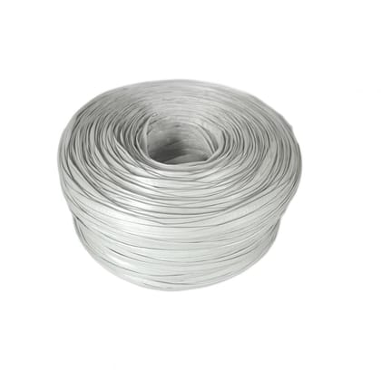 Grey – Plastic Sutli Rope Roll – Multipurpose Twine for Box Packing, Gardening, Commercial & Household Use – Strong PP Rassi Thread by Delight Packaging Plus - Good for Garden Use - Tie Plants