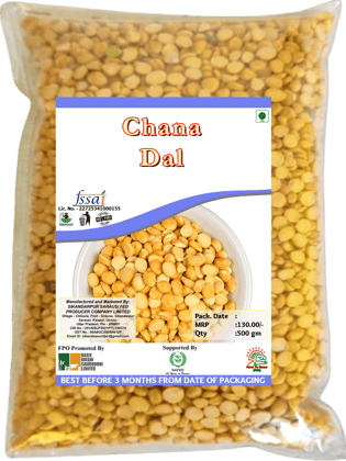 Chana Dal | Split Bengal Gram | 500gm | 100% Pure | FSSAI Certified | Best Before 3 Months Chana Dal | Split Bengal Gram | 500gm | 100% Pure | FSSAI Certified | Best Before 3 Months