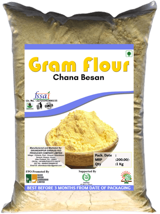 Gram Flour | Chana Besan | 1Kg Gram Flour | Chana Besan | 1Kg