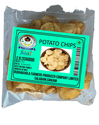 Potato Chips - Crunchy & Flavorful Snack - Made with Fresh Potatoes