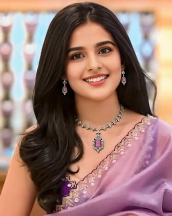 ELLNORA'S Stunning Silver Diamond Cut Necklace Set with Pink Gemstones