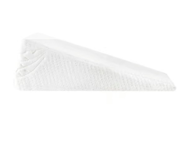 The White Willow Bed Wedge Pillow For Leg Elevation Standard Size Orthopaedic Pillow Pack of 1