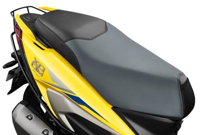 Hero Genuine Seat Cover – Xoom 125 - Black & Grey, Premium Quality with Laminated Finish - 99633ABV000S