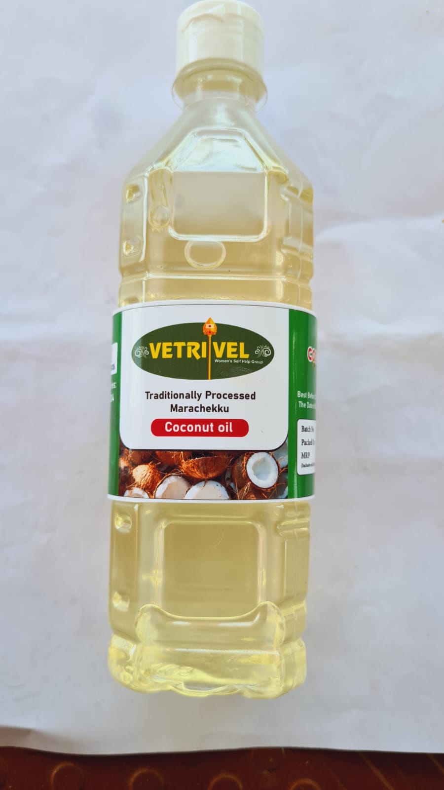 Vetrivel Pure Coconut Oil