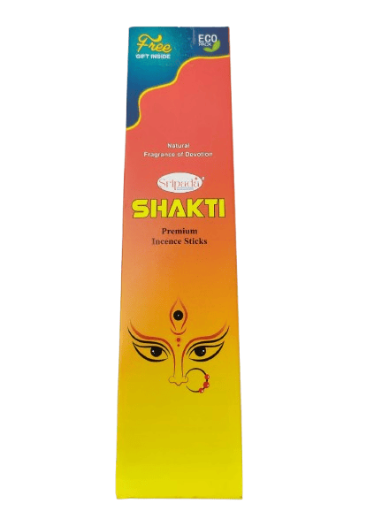 SHAKTI Premium Incense Sticks - Natural Fragrance of Devotion -  Eco Pack
