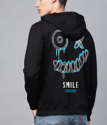 SCOTT FINCHER Men's Black Graphic Printed Hoodie : AA(RSHOD)BLACK_03 SCOTT FINCHER Men's Black Graphic Printed Hoodie : AA(RSHOD)BLACK_03