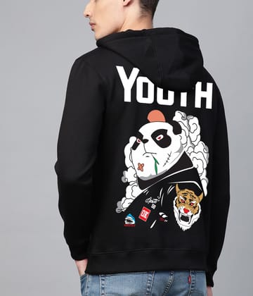 SCOTT FINCHER Black Youth Graphic Print Hoodie : AA(RSHOD)BLACK_28 SCOTT FINCHER Black Youth Graphic Print Hoodie : AA(RSHOD)BLACK_28