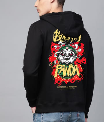 SCOTT FINCHER Men's Black Printed Hoodie : AA(RSHOD)BLACK_30 SCOTT FINCHER Men's Black Printed Hoodie : AA(RSHOD)BLACK_30