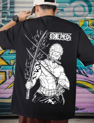 Scott Fincher Men's Oversized Halfsleeve Graphic Printed T-Shirt : AA(ARN)BLACK_137