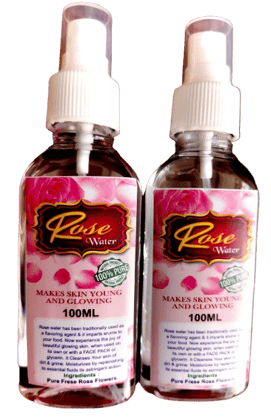 Puspashree  Natural Rose Water (200 ml)