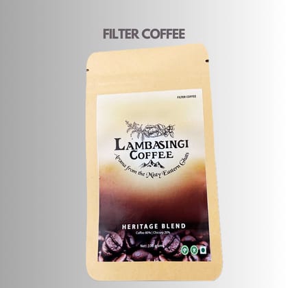 Filter Coffee - Heritage Blend,  Single-Origin, South Indian Filter Coffee
