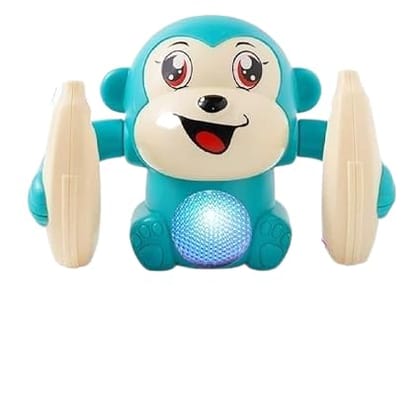  Dancing and Spinning Monkey Toy with Music and Light for Babies and Toddlers