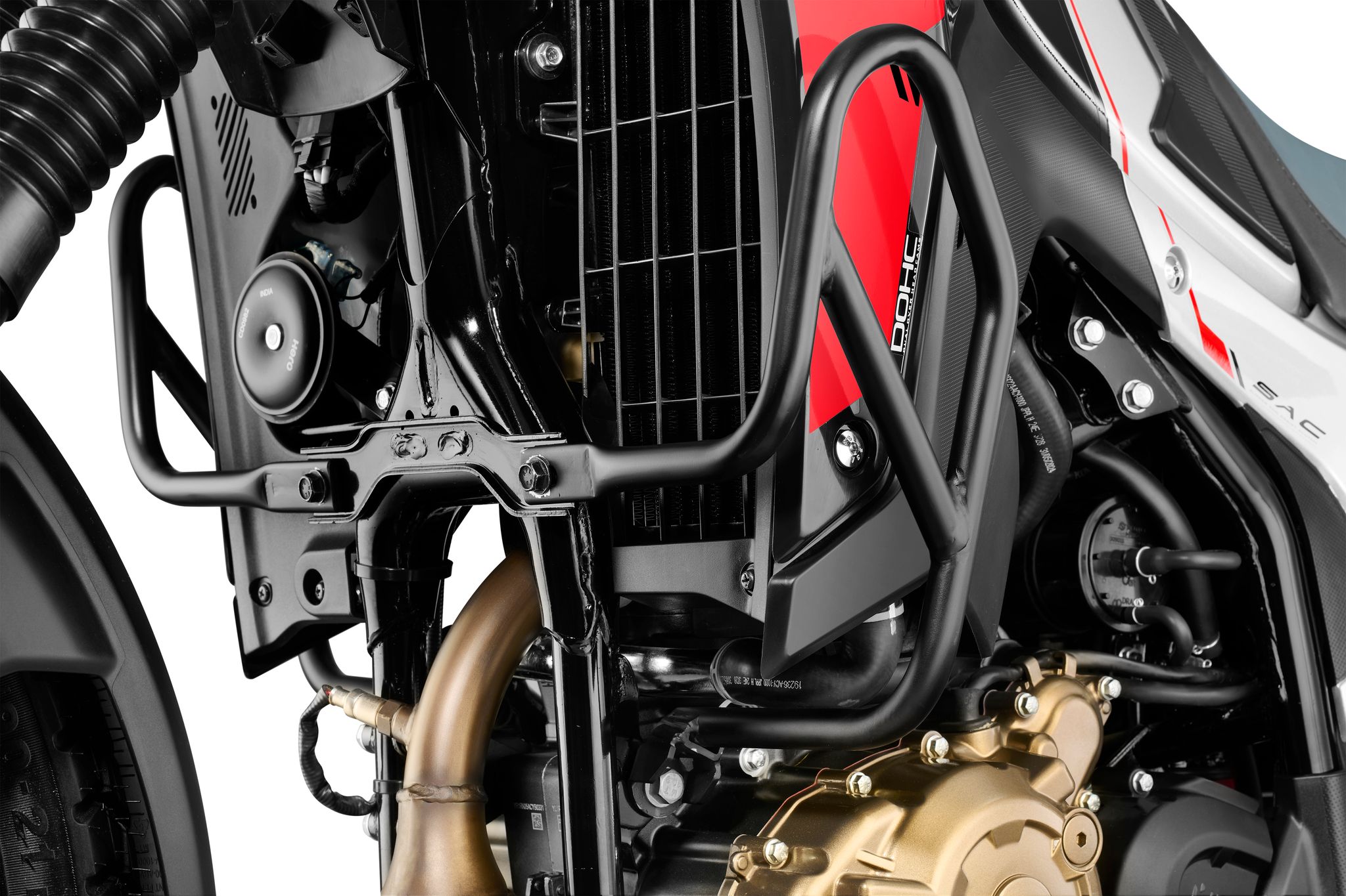 Hero Genuine Engine Guard Crash Bar Protector for Xpulse 210 | OEM Fit | High-Quality Steel | Durable Powder-Coated Finish | Engine Protection | Easy Installation