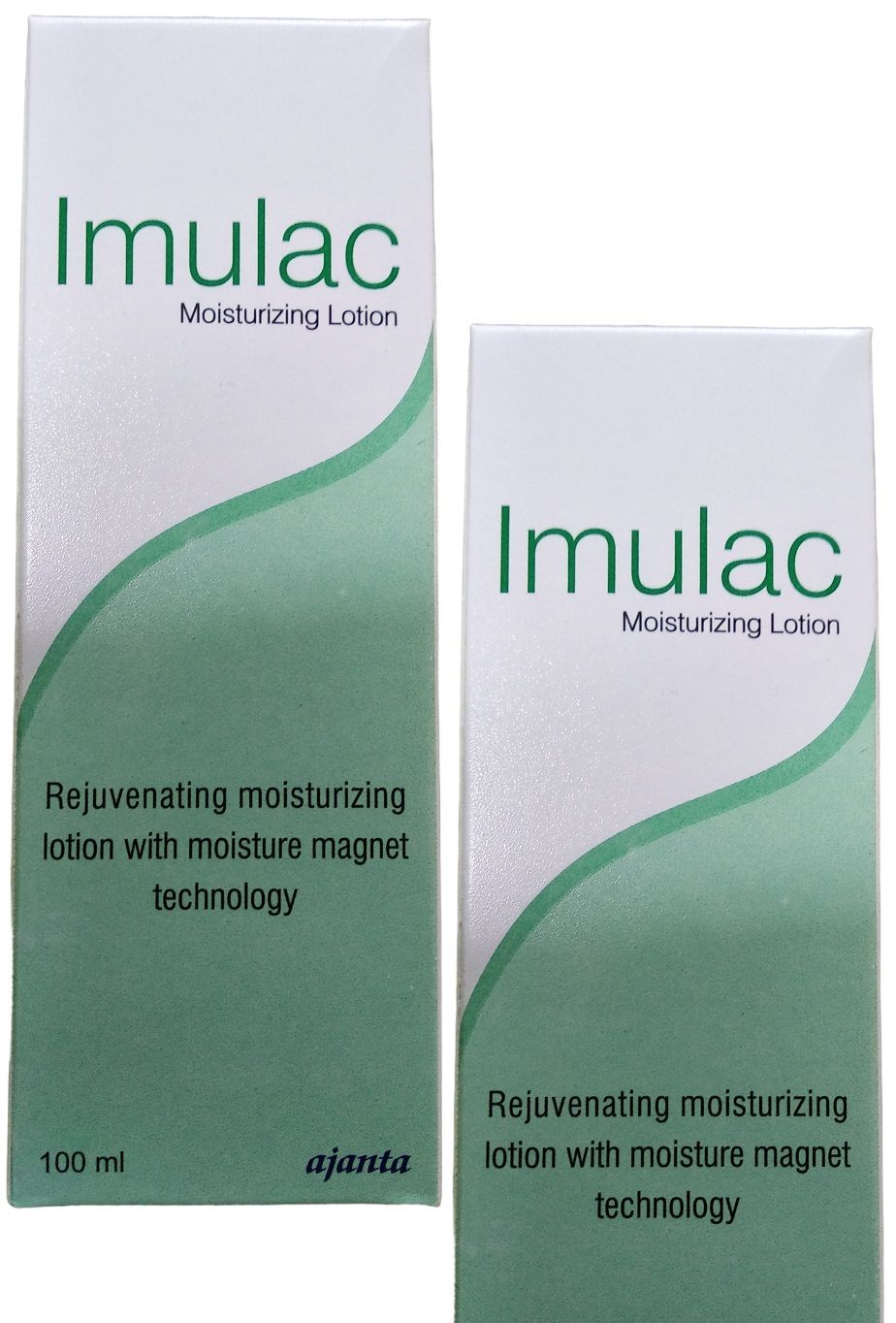 Imulac Moisturizing Lotion Pack of 2 X 100 ml each- Rejuvenating Moisturizing Lotion with Moisture Magnet Technology