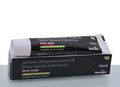 DOLARK Powerful Painkiller Gel - Fast Relief from Pain & Sprain - 30Gm