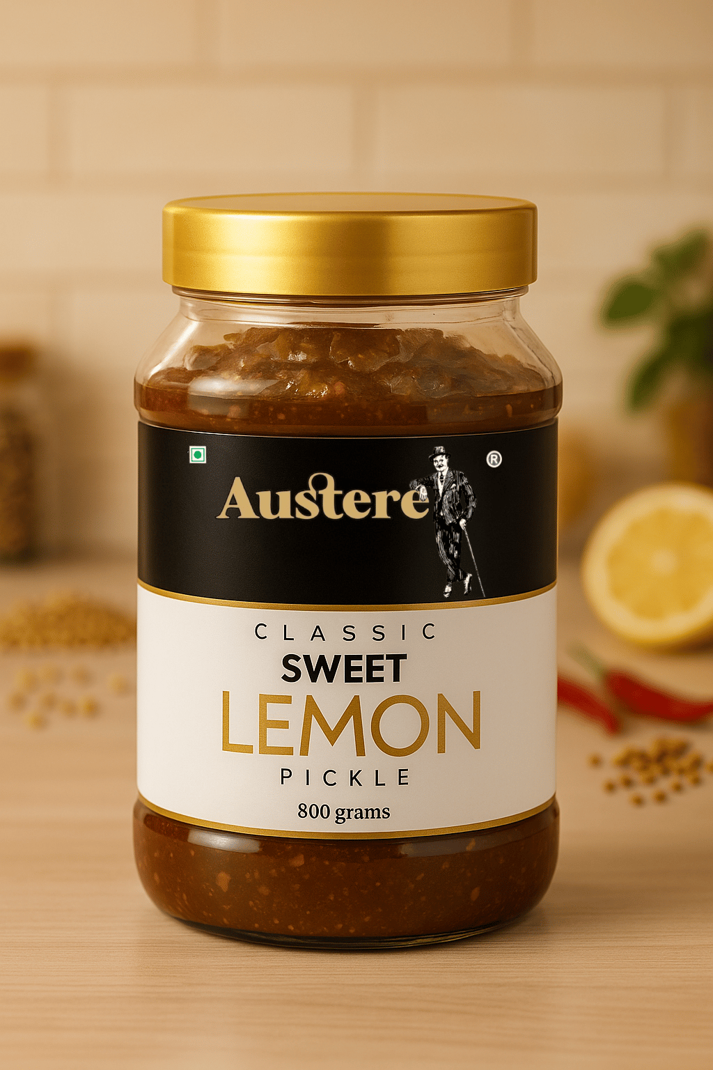 Sweet lemon pickle