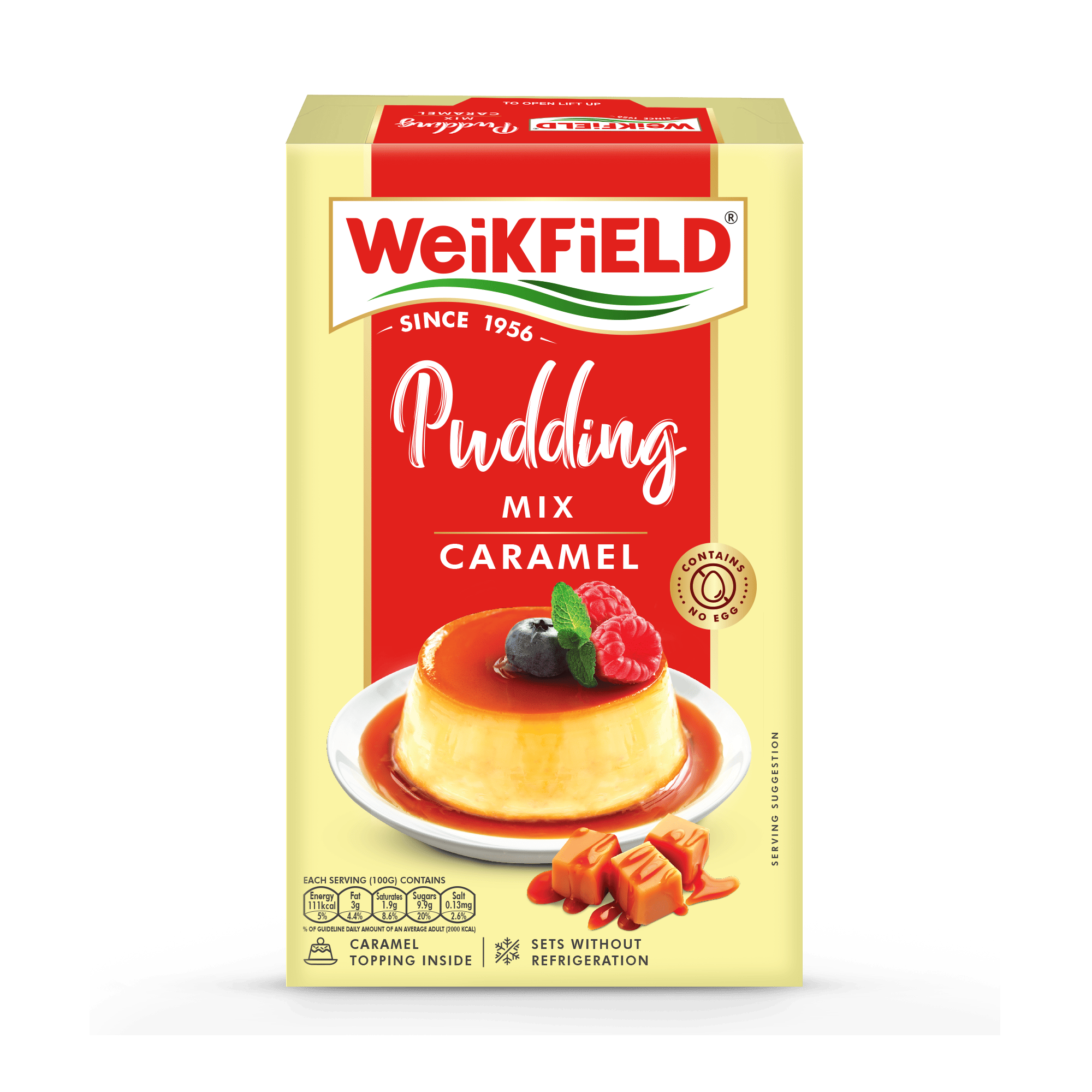 WEIKFIELD-PUDDING MIX-CARAMEL 70gm