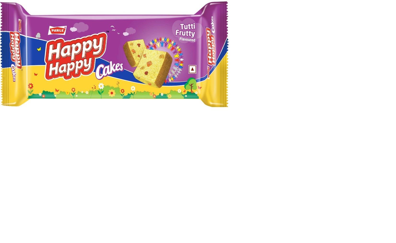 PARLE HAPPY EGG CAKE TUTTY FRUITTY 100g