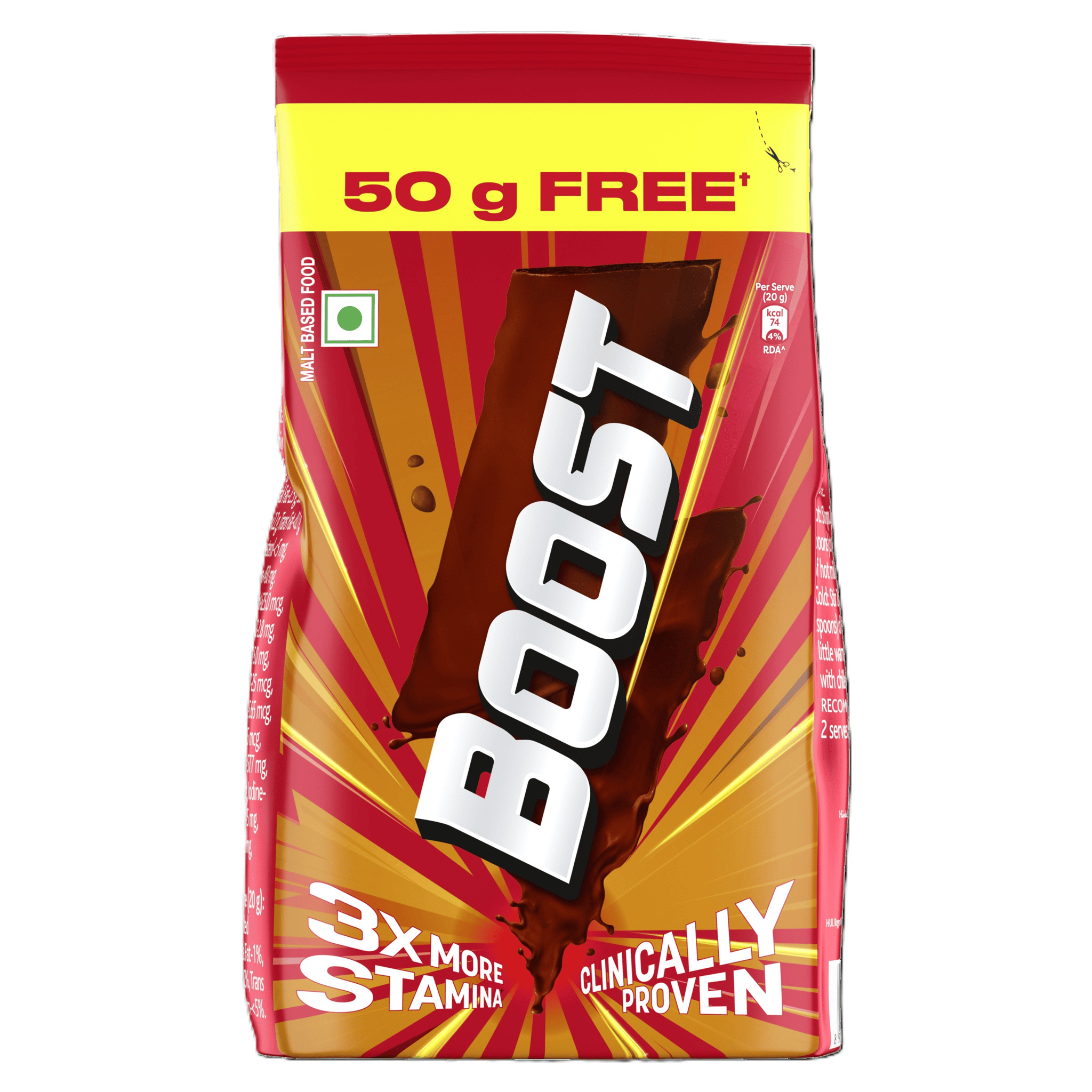 Boost Nutrition Drink - Health Energy & Sports, 800 gm