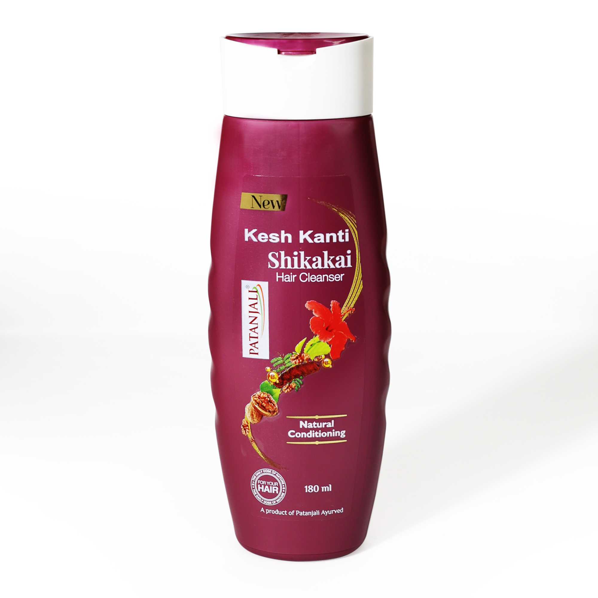 Patanjali Kesh Kanti Shikakai Hair Cleanser, 180 ml Bottle
