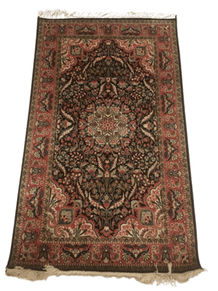 Kashmiri Handmade Silk Carpet Kashmiri Handmade Silk Carpet
