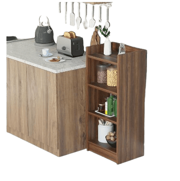 3 Layer Engineered Wood Multipurpose Rack, Open Bookshelf, Storage Organizer Stand BS-1(90x33x24cm) Brown Brand: homeeasy