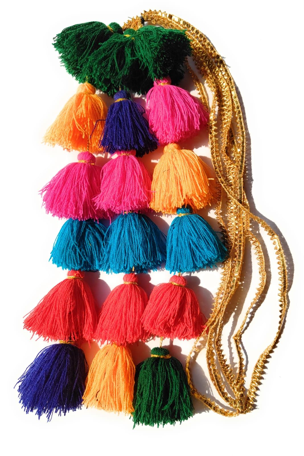 Women & Girls Light Weight Heavy Punjabi Paranda | Hand made Braid Tassles