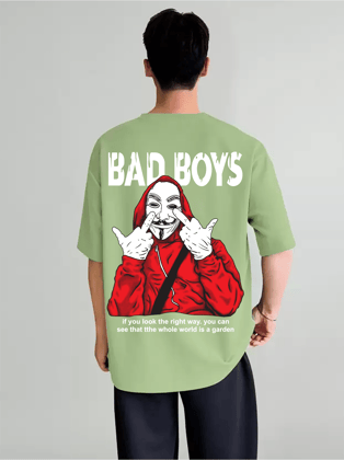 SCOTT FINCHER Men's Casual BAD BOY T-Shirt, Short Sleeve Crew Neck Summer Tee Shirt, Funny Graphic Tshirt Tops : AA(ARN)LGREEN_117 SCOTT FINCHER Men's Casual BAD BOY T-Shirt, Short Sleeve Crew Neck Summer Tee Shirt, Funny Graphic Tshirt Tops : AA(ARN)LGREEN_117