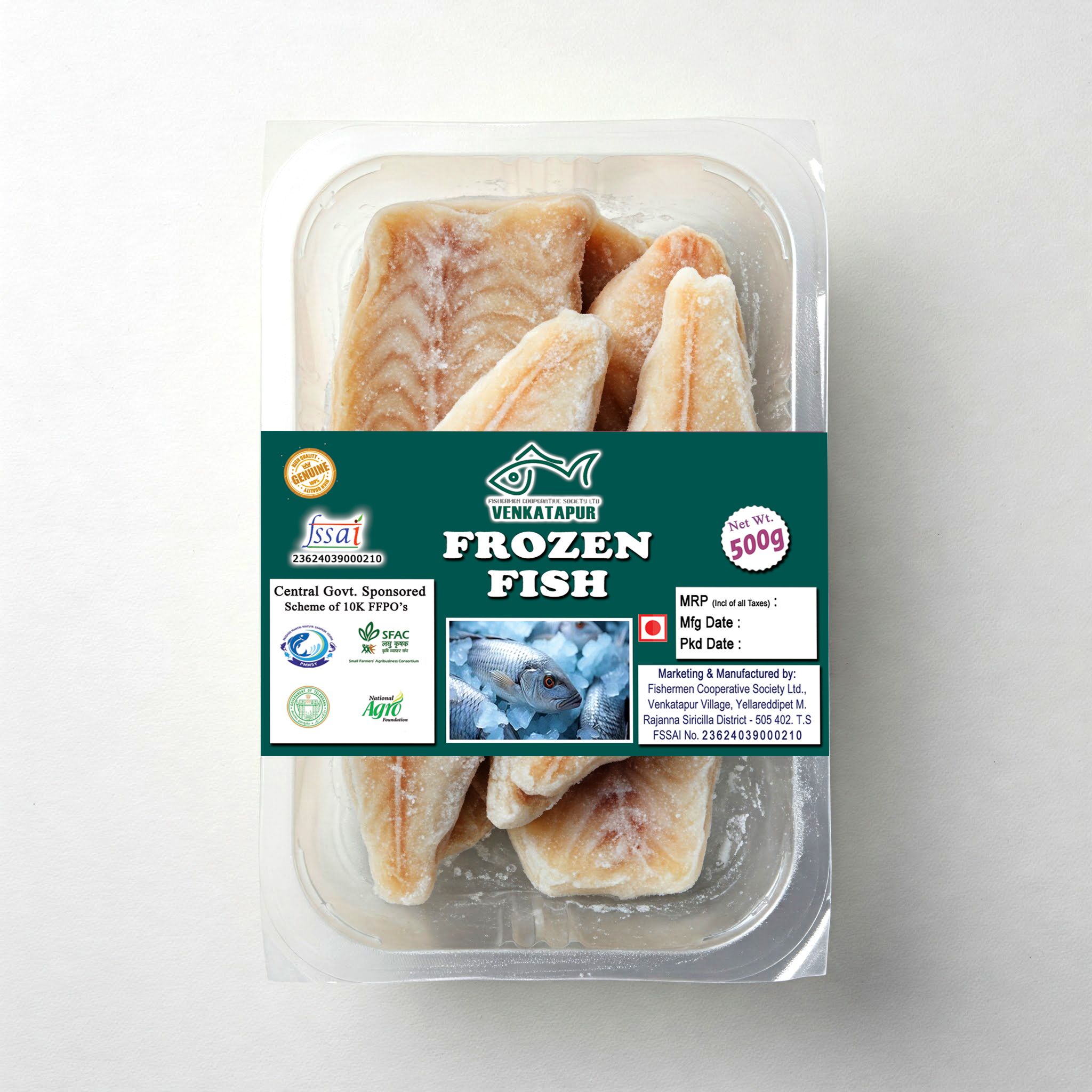 Frozen Fish - 500g"