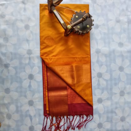 Vastrakala Style Wedding Soft Silk Saree with Blouse