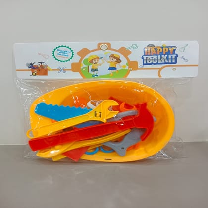 KTRS ENTERPRISE Mechanics Helmet Tools Kit Toy Pretend Play Role Play Engineer Workshop Toys Set for Boys Girls Children