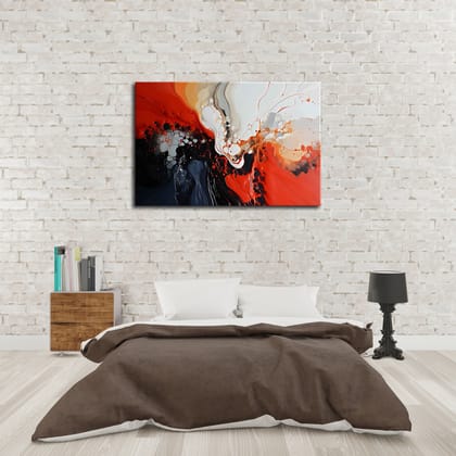 RENDER PAINTINGS 24in X 16in WITH BLACK FRAME