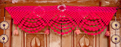 Handmade Crochet Door Hanging