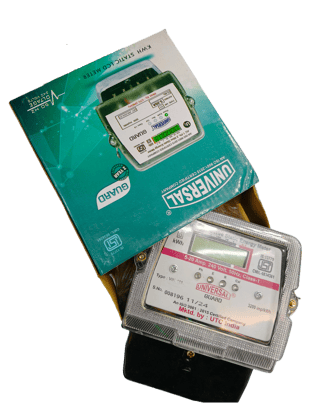 UNIVERSAL ELECTRONIC LCD METER 5-20A 240V. AC SINGLE PHASE (2 YEAR WARRANTY)